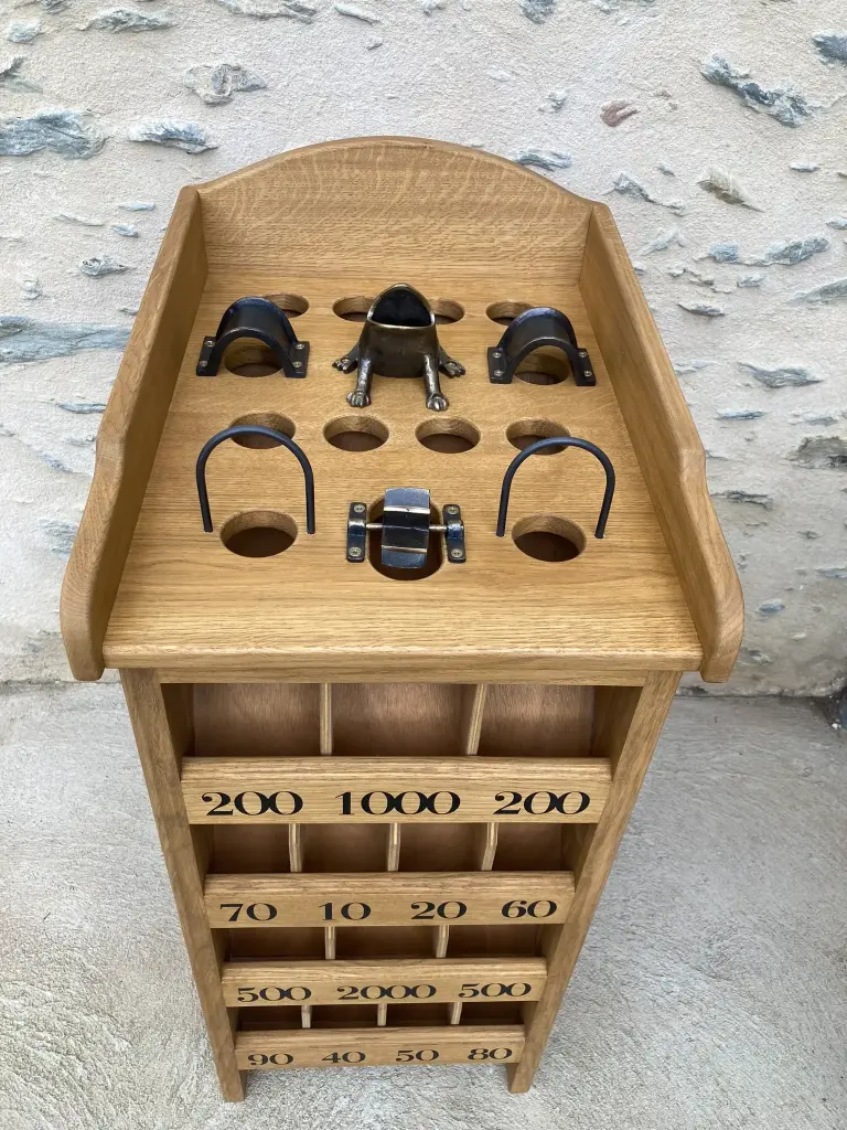 Jeu de la grenouille (grenouille Bronze)